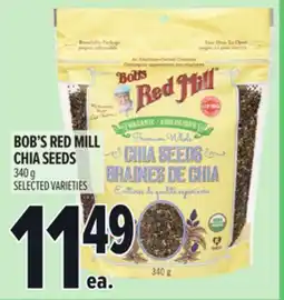Metro BOB'S RED MILL CHIA SEEDS offer