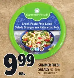 Metro SUMMER FRESH SALADS offer