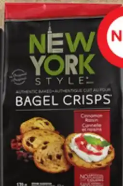 Metro NEW YORK STYLE BAGEL CRISPS offer