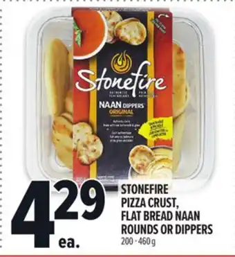 Metro STONEFIRE PIZZA CRUST, FLAT BREAD NAAN ROUNDS OR DIPPERS offer
