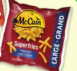 Metro MCCAIN LARGE SIZE FRIES offer