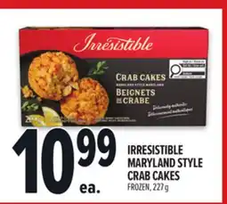 Metro IRRESISTIBLE MARYLAND STYLE CRAB CAKES offer