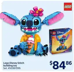 Walmart Lego Disney Stitch building toy offer
