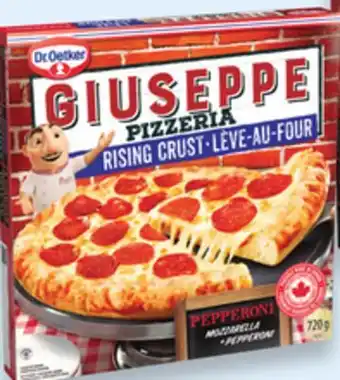 Walmart Dr. Oetker Giuseppe Pizzeria rising crust frozen pizza offer