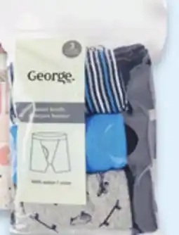 Walmart George Kids' packaged underwear offer