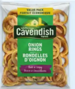 Walmart Cavendish Farms sweet & crispy onion rings offer
