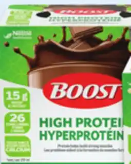 Walmart Boost High Protien Meal Replacement offer