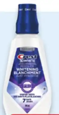 Walmart Crest 3D White deep stain remover 67 mL or Whitening Rinse 946 mL offer