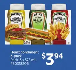 Walmart Heinz condiment 3-pack offer