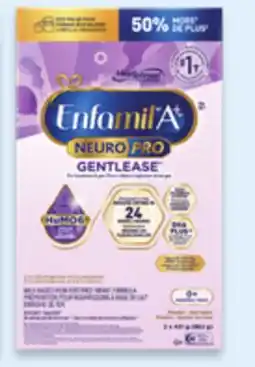 Walmart Enfamil A+ neuroPro Gentlease Powder Formula refill offer