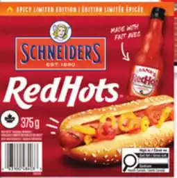 Walmart Schneiders bacon or hot dogs offer