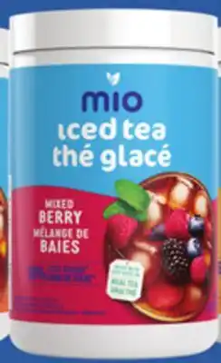 Walmart MiO mixed berry iced tea offer