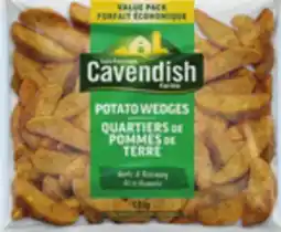 Walmart Cavendish Farms garlic & rosemary wedges offer