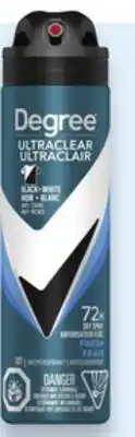 Walmart Degree Antiperspirant offer