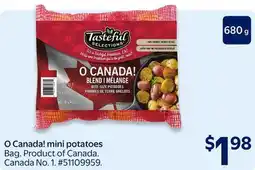 Walmart Tasteful O Canada! Mini Potatoes offer