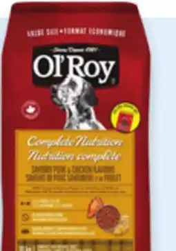 Walmart Ol' Roy dry dog food offer