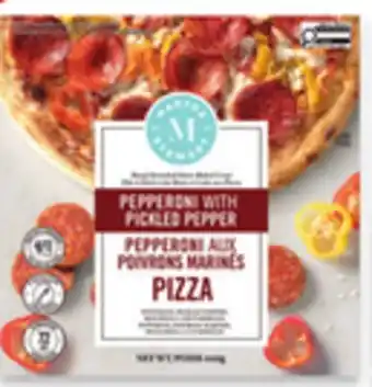 Walmart Martha Stewart sourdough hand-stretched pizza offer