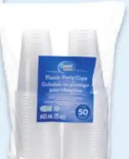 Walmart Great Value red clear colour or personalized party cups offer