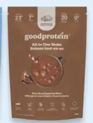 Walmart Good Protein plant-based shakes offer