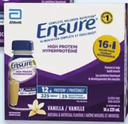 Walmart Ensure High Protein meal replacement shakes offer