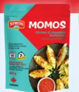 Walmart Siwin Momos Chicken and Vegetable dumplings offer