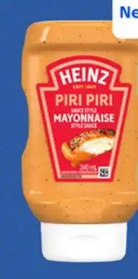 Walmart Heinz chimichurri or piri piri mayonnaise style sauce offer