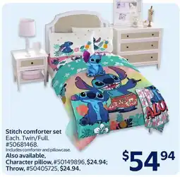Walmart Stitch comforter set offer