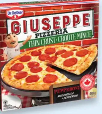 Walmart Dr. Oetker Giuseppe Pizzeria thin crust frozen pizza offer