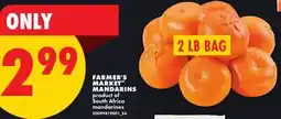 No Frills FARMER'S MARKET MANDARINS offer