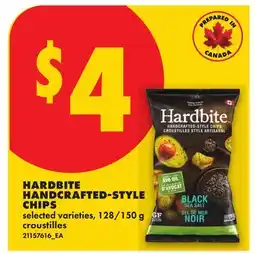No Frills HARDBITE HANDCRAFTED-STYLE CHIPS, 128/150 g offer