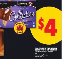 No Frills CHAPMAN'S CANADIAN COLLECTION NOVELTIES, 8'S offer