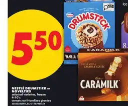 No Frills NESTLÉ DRUMSTICK or NOVELTIES, 4-10's offer