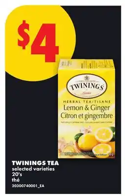 No Frills TWININGS TEA, 20'S offer