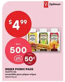 No Frills HEINZ PICNIC PACK offer