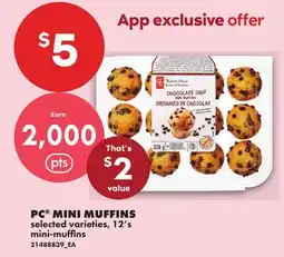 No Frills PC MINI MUFFINS, 12'S offer