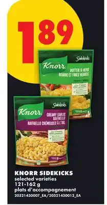 No Frills KNORR SIDEKICKS offer