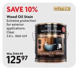 Home Hardware Wood Oil Stain offer