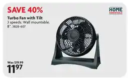 Home Hardware Turbo Fan with Tilt offer