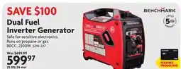Home Hardware Dual Fuel Inverter Generator offer
