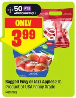 FreshCo Bagged Envy or Jazz Apples, 2 lb Product of USA Fancy Grade offer