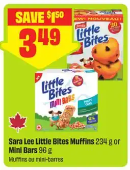 FreshCo Sara Lee Little Bites Muffins 234 g or Mini Bars 96 g offer