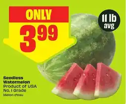 FreshCo Seedless Watermelon, Product of USA No. 1 Grade offer