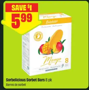 FreshCo Sorbelicious Sorbet Bars offer