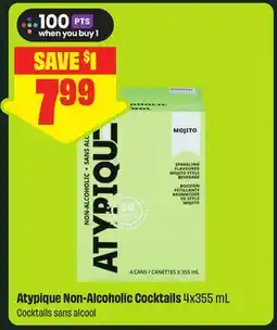 FreshCo Atypique Non-Alcoholic Cocktails offer