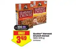 FreshCo Quaker Harvest Crunch Cereal offer