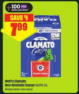 FreshCo Mott's Clamato Non-Alcoholic Caesar offer