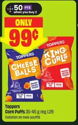 FreshCo Toppers Corn Puffs offer