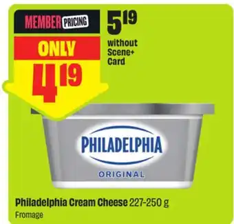 FreshCo PHILADELPHIA Cream Cheese offer