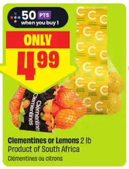 FreshCo Clementines or Lemons, 2 lb Product of South Africa offer