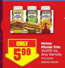 FreshCo Heinz Picnic Trio, 3x375 mL Any Variety offer